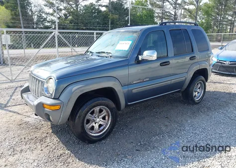 2002 Jeep Liberty Sport from USA, damaged, VIN 1J4GL48K82W190661
